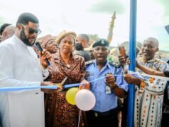 Prophet Isa El-Buba & Wife Commissions Newly Built Security Posts In Jos Prophet Isa Commissions Security Posts